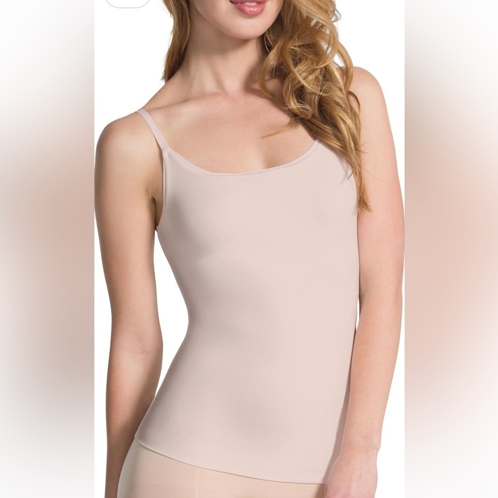 SPANX Assets red hot shaping cami in dusty rose size large
